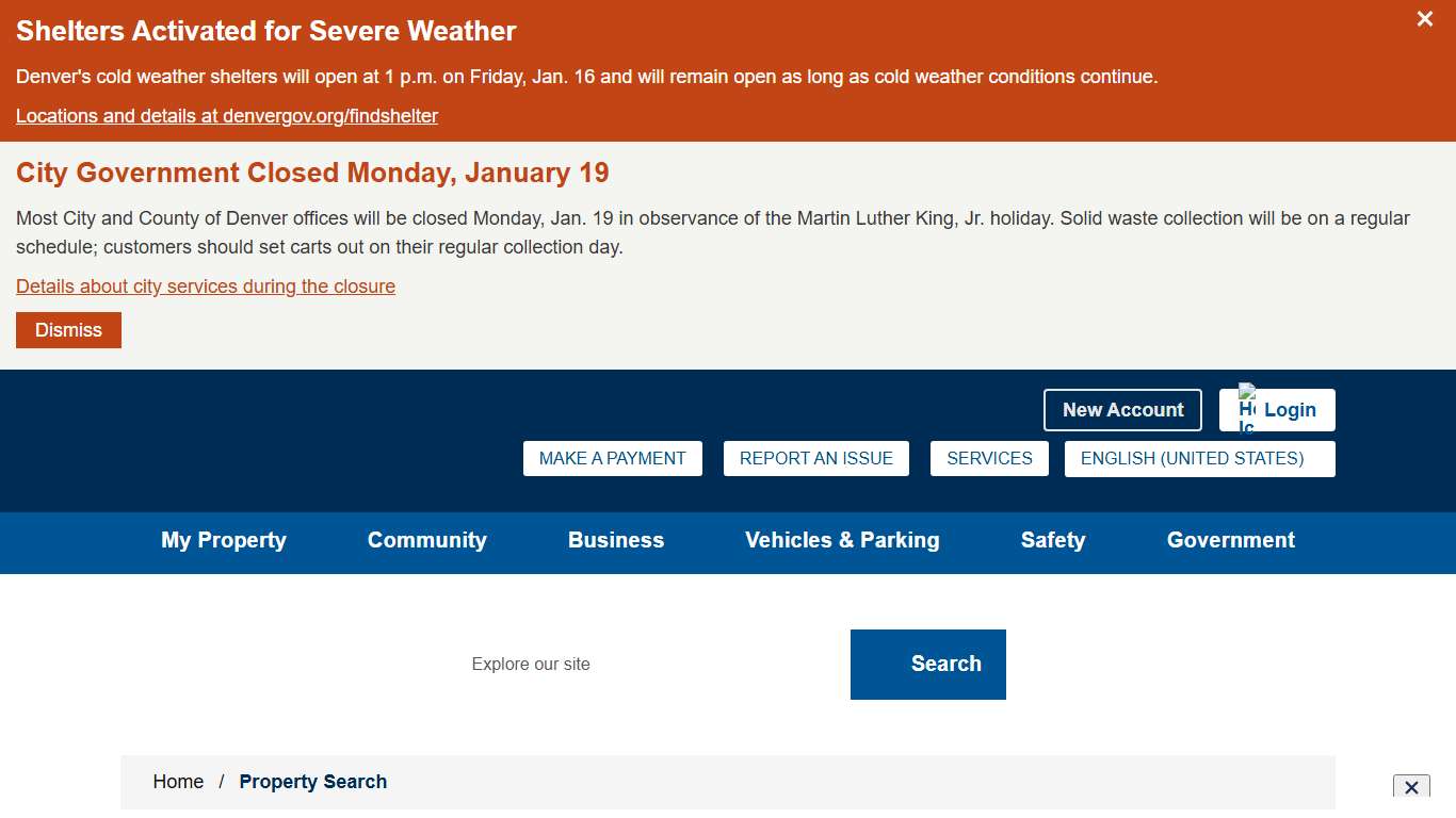 Property Search - City and County of Denver