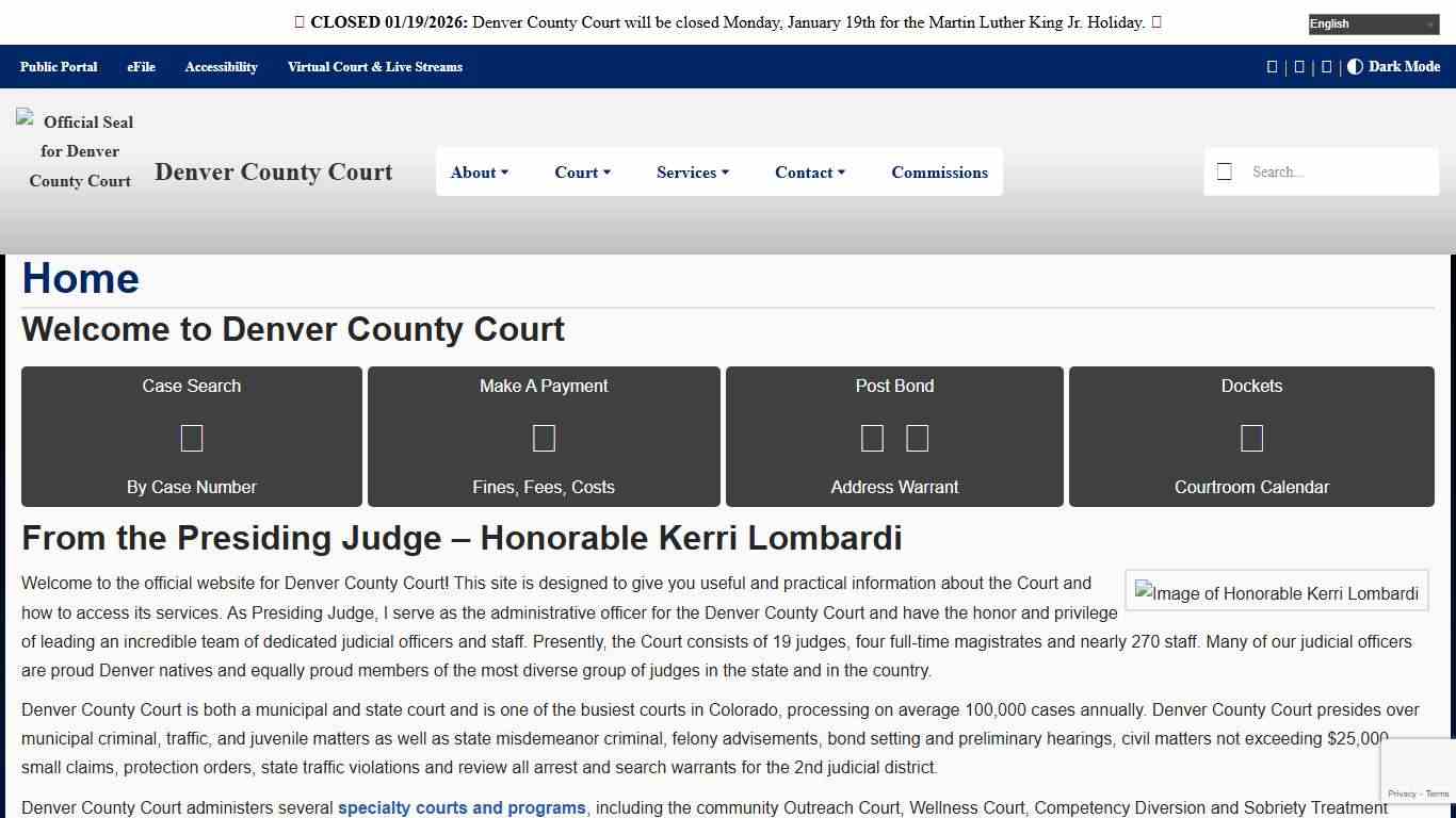 Home - Denver County Court