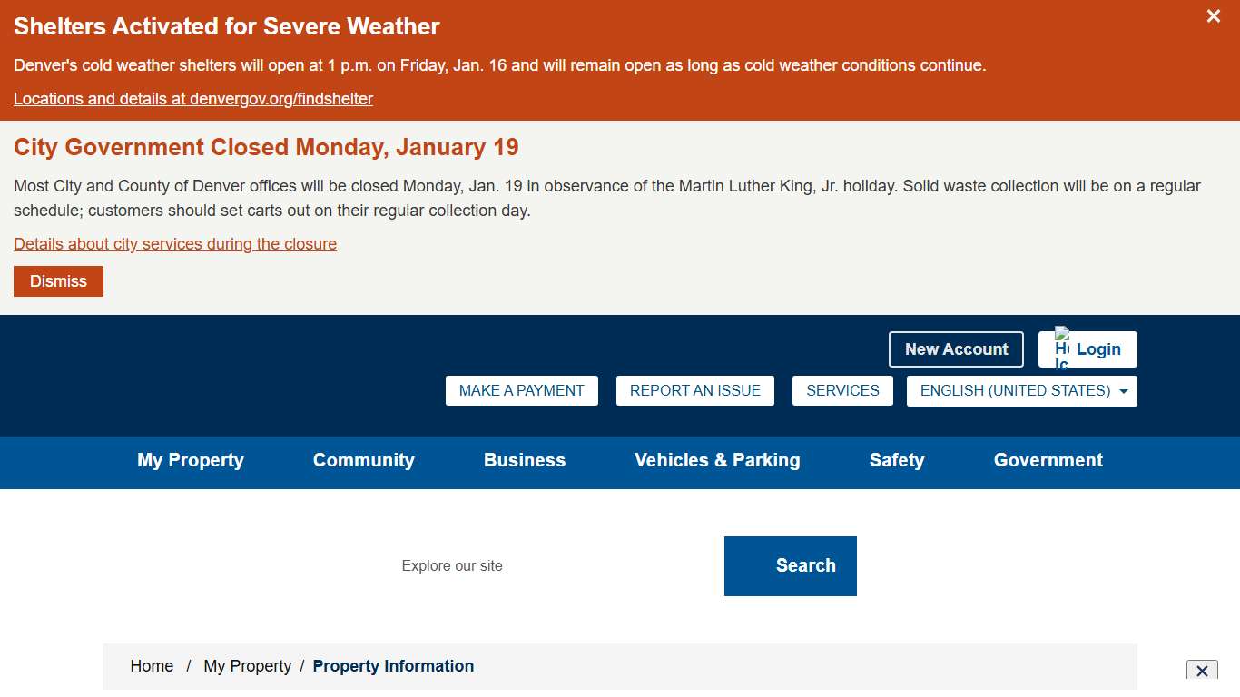 Property Information - City and County of Denver